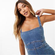 Mid Blue - Jack Wills - Denim Mini Dress