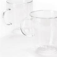 Clear - Jack Wills - Double-Walled Glass Mug Set