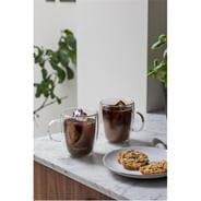 Clear - Jack Wills - Double-Walled Glass Mug Set